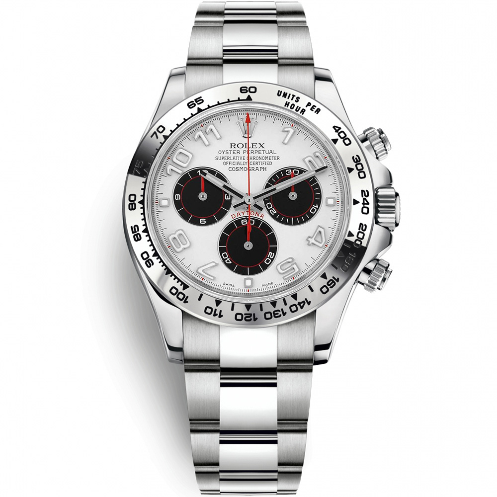 Cosmograph Daytona: 18K White gold - m116509 WBKA Rolex Cosmograph Daytona 116509 WBKA