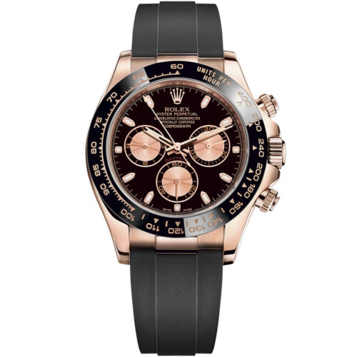 Cosmograph Daytona: Vàng Everose 18K Oysterflex 116515LN-0017