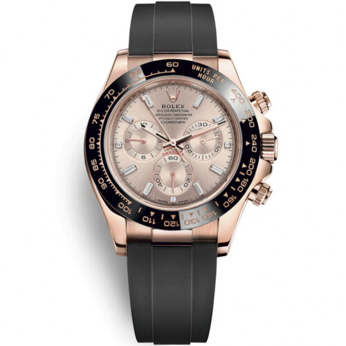 Cosmograph Daytona: Vàng Everose 18K Oysterflex 116515LN-0061