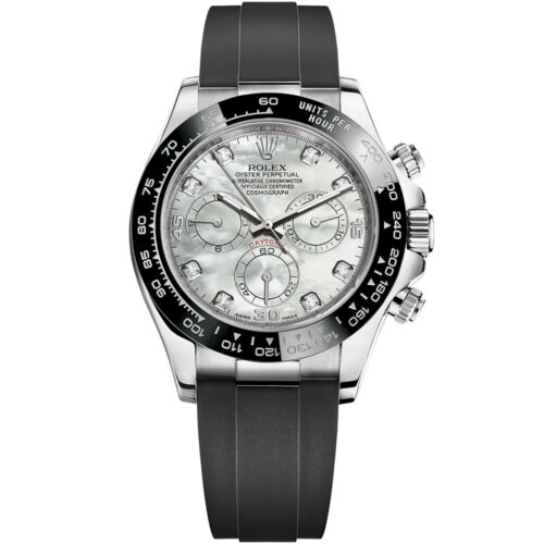 Cosmograph Daytona: Vàng trắng 18K Oysterflex 116519LN-0026