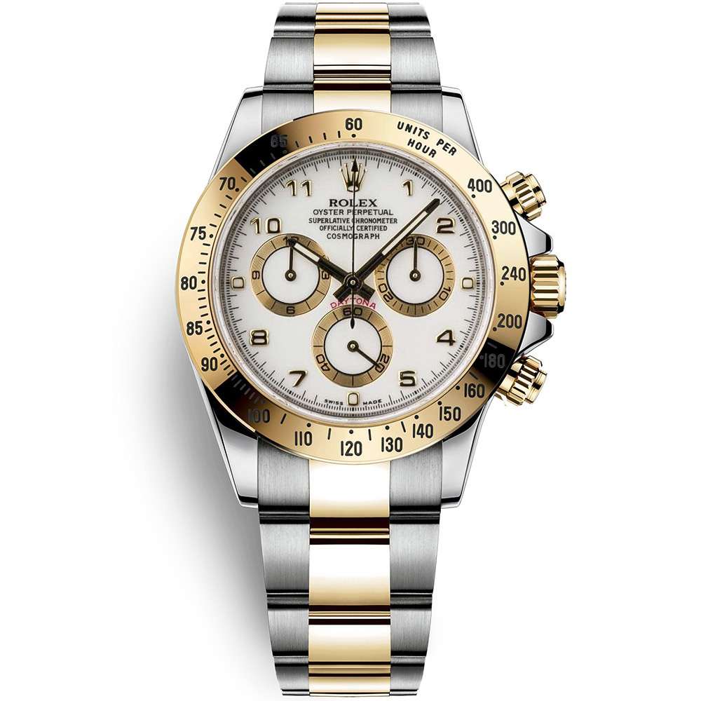 Cosmograph Daytona: Stainless steel & 18K Yellow gold - m116523 TVA Rolex Cosmograph Daytona 116523 TVA