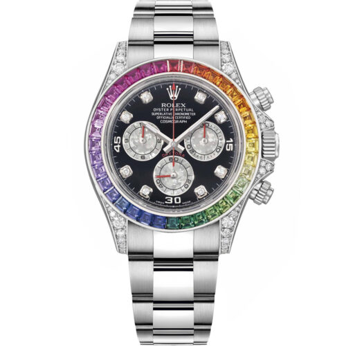 Cosmograph Daytona: Vàng trắng 18K 116599RBOW 