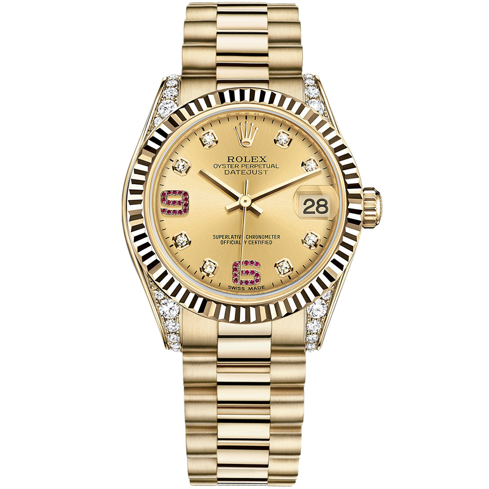 Rolex, Datejust, Datejust 31mm Yellow Gold, 178288 0001, LuxWatch.ua