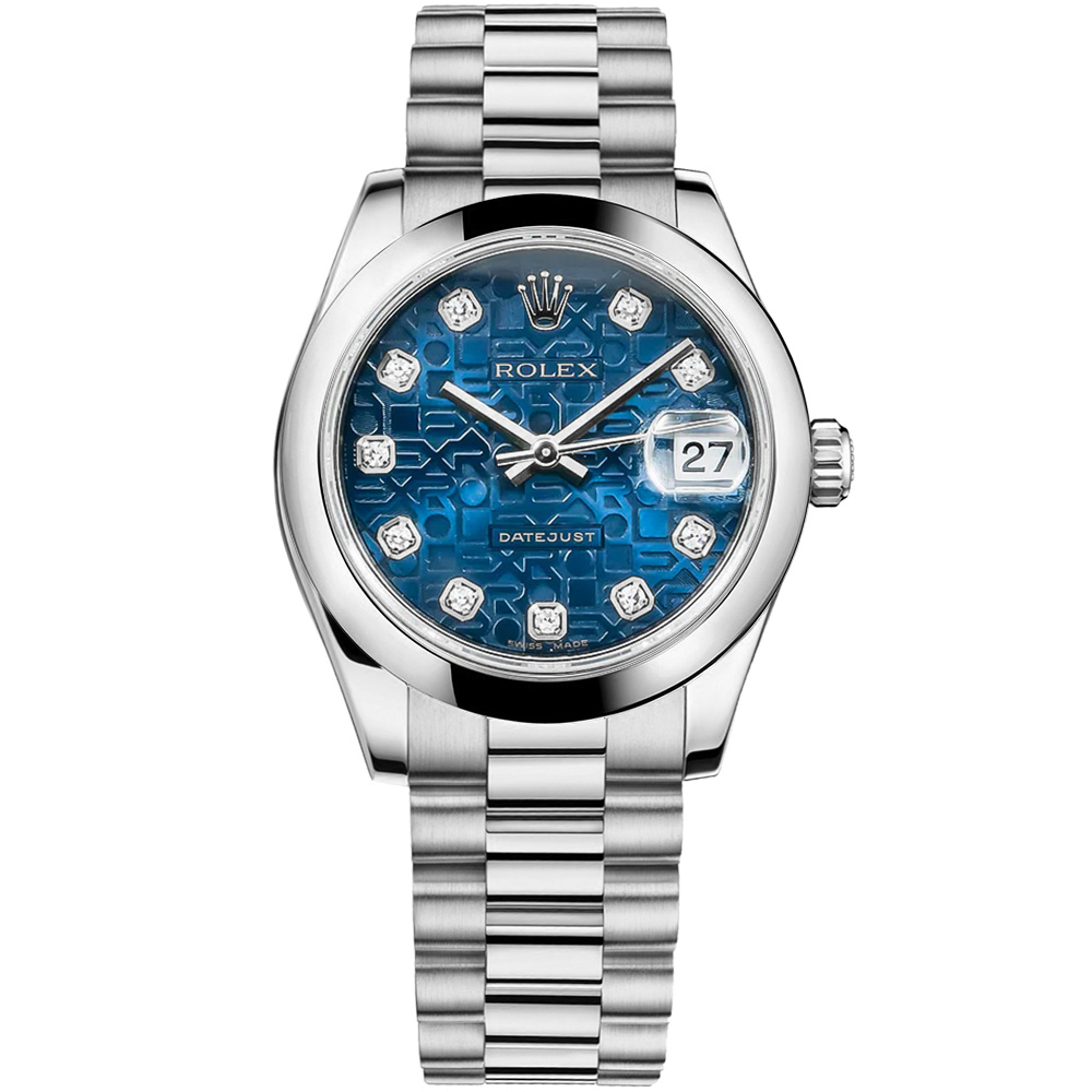 Datejust 31: Platinum - m178246 BLJP Rolex, Datejust, Datejust 31mm Yellow Gold, 178288 0001, LuxWatch.ua