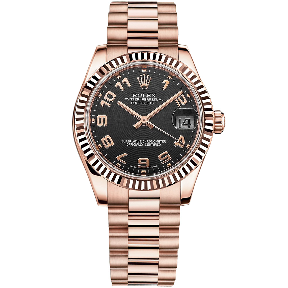 Datejust 31: 18K Everose gold - m178275 BKCAP Rolex, Datejust, Datejust 31mm Yellow Gold, 178288 0001, LuxWatch.ua