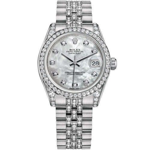 Rolex, Datejust, Datejust 31mm White Gold, 178159 0007, LuxWatch.ua