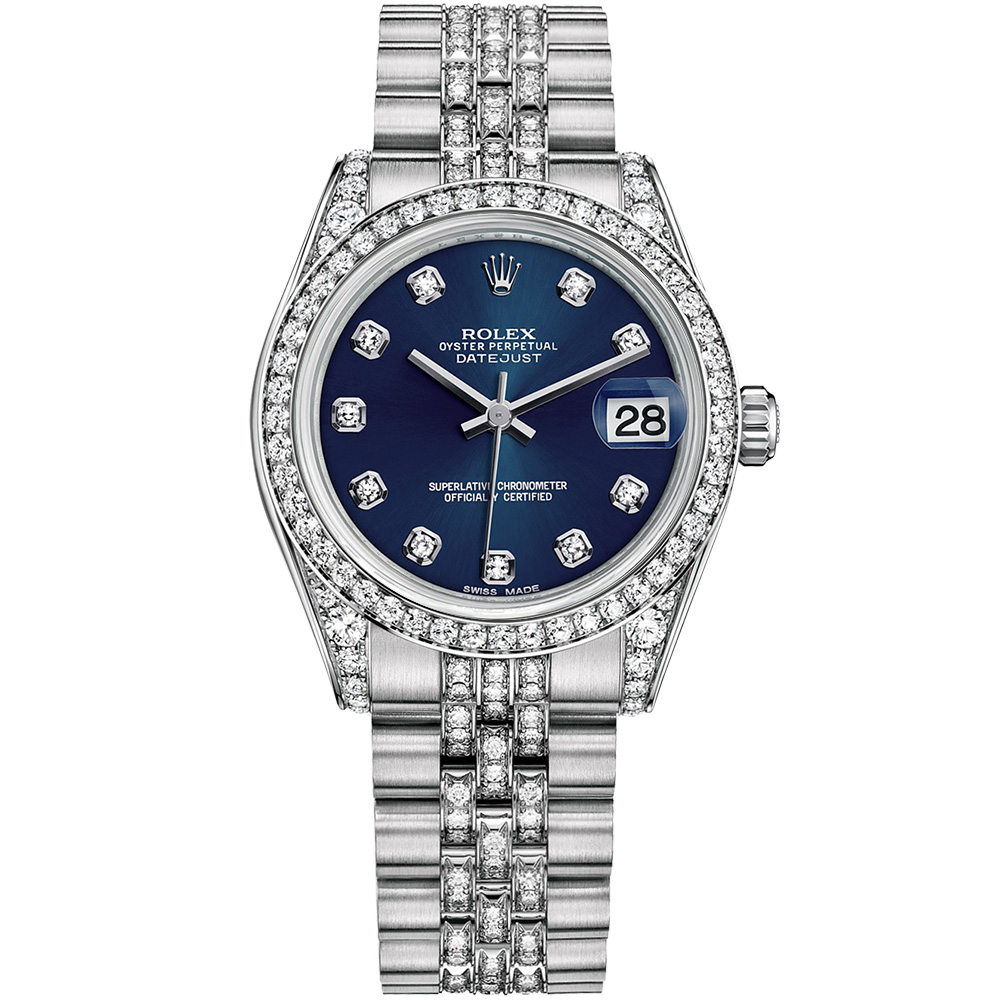 Datejust 31: 18K White gold - m178159-0059 Rolex, Datejust, Datejust 31mm White Gold, 178159 0007, LuxWatch.ua