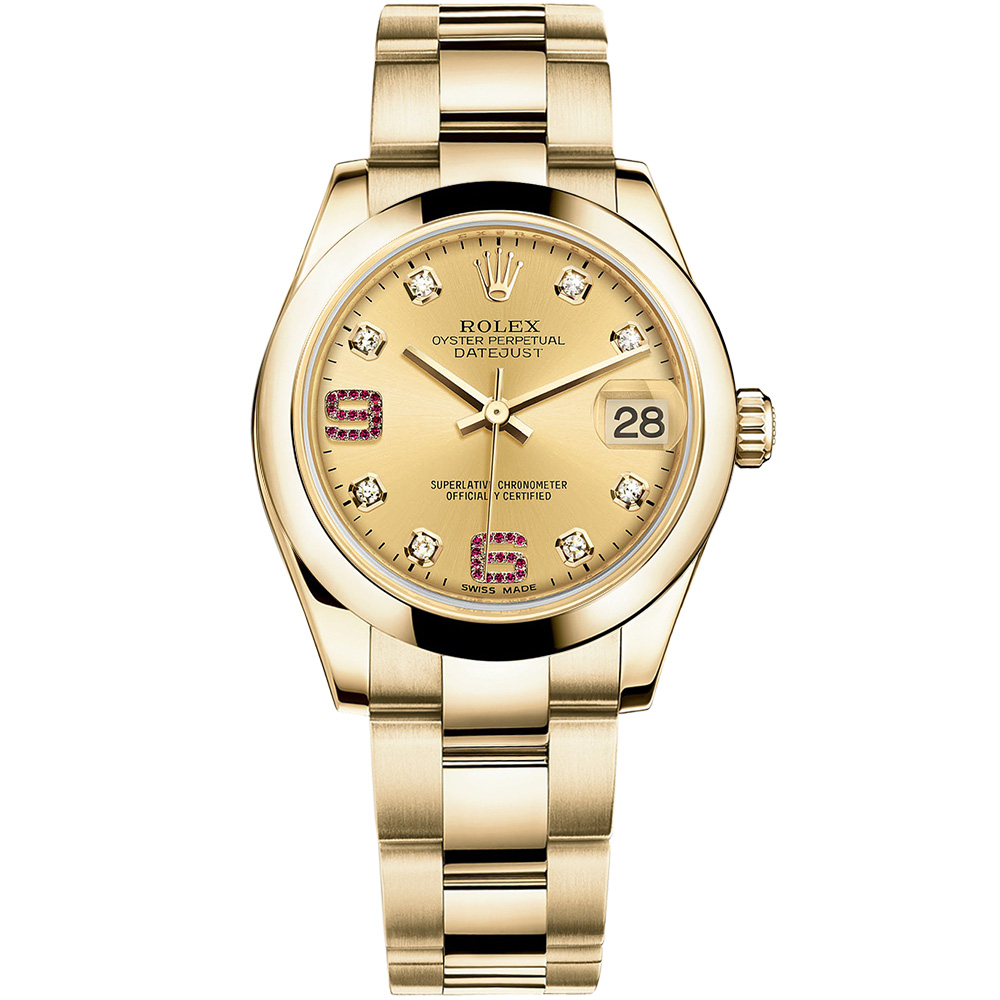 Rolex, Datejust, Datejust 31mm Yellow Gold, 178288 0029, LuxWatch.ua