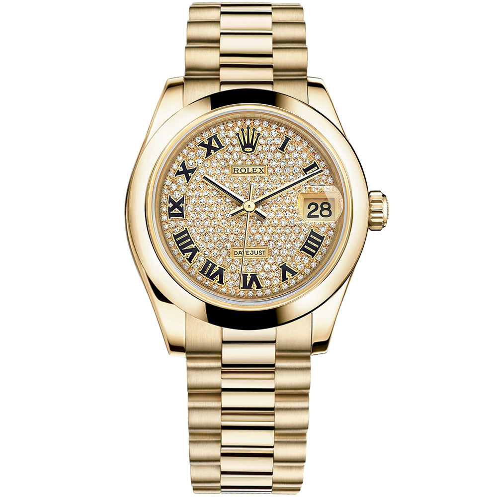 Rolex, Datejust, Datejust 31mm Yellow Gold, 178288 0001, LuxWatch.ua