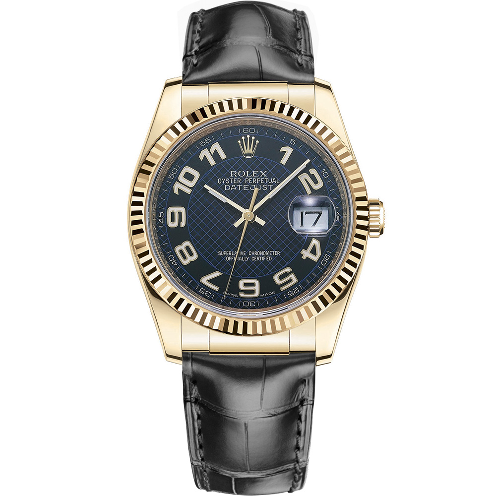 Datejust 36: 18K Yellow gold - m116138 BKCA Rolex Datejust 36 116138 BKCA