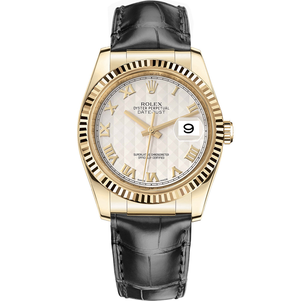 Datejust 36: 18K Yellow gold - m116138 IPR Rolex Datejust 36 116138 IPR