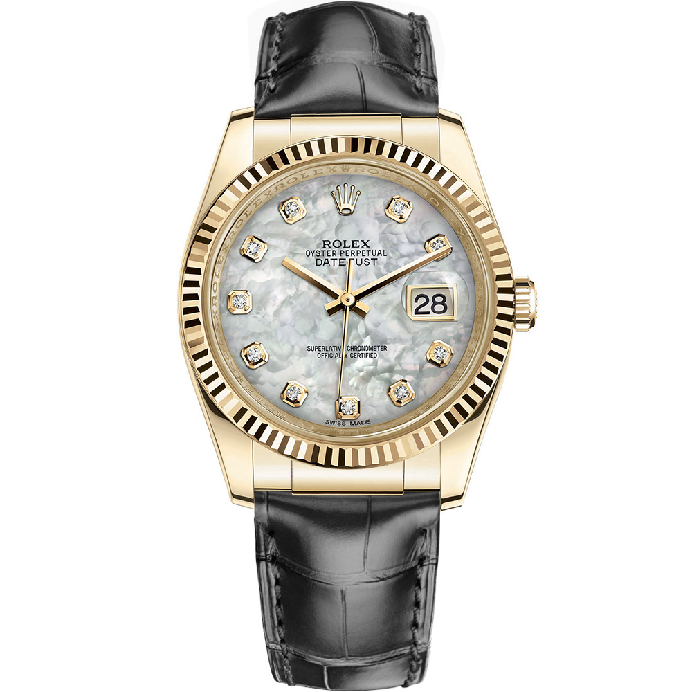 Datejust 36: 18K Yellow gold - m116138 MD Rolex Datejust 36 116138 MD