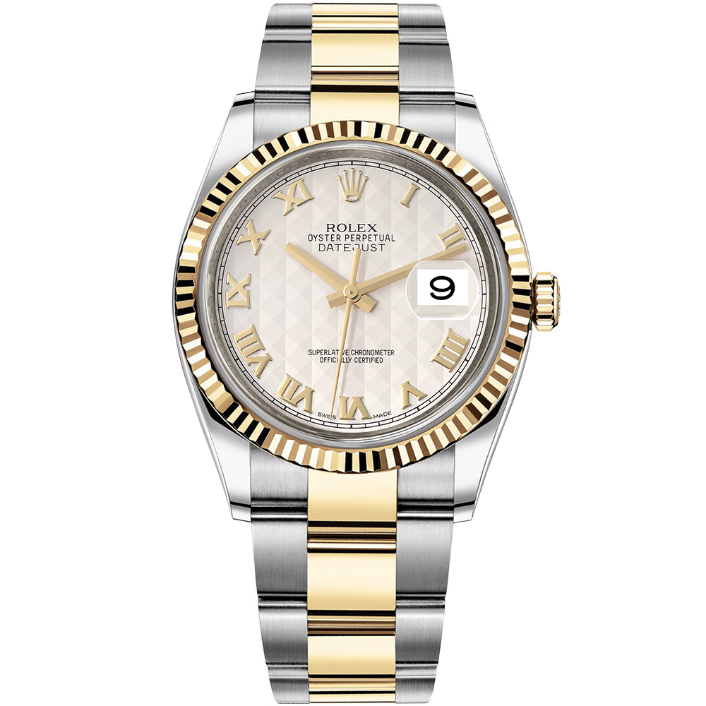 Datejust 36: Stainless steel & 18K Yellow gold - m116233 IPRO Rolex Datejust 36 116233 IPRO
