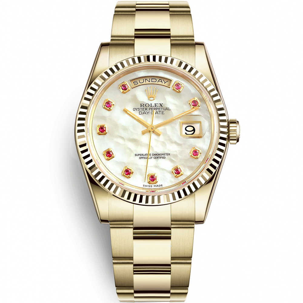 Day-Date 36: 18K Yellow gold - m118238 MPRO Rolex Day Date 36 118238 Mpro