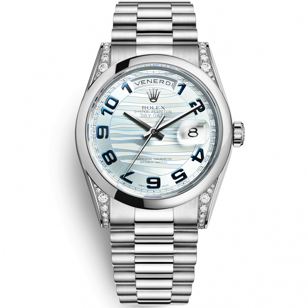 Day-Date 36: Platinum - m118296 BLWAP Rolex Day Date 36 118296 Blwap