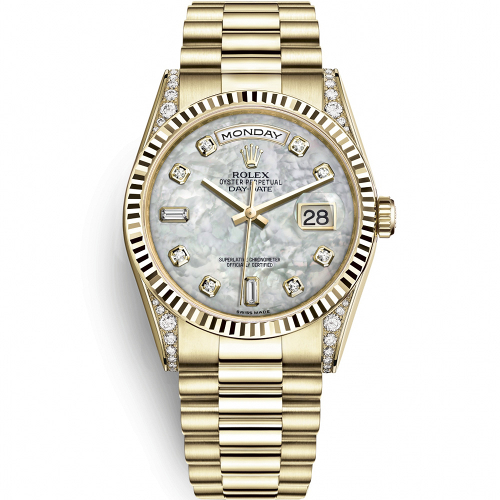 Day-Date 36: 18K Yellow gold - m118338 MDP Rolex Day Date 36 118338 Mdp