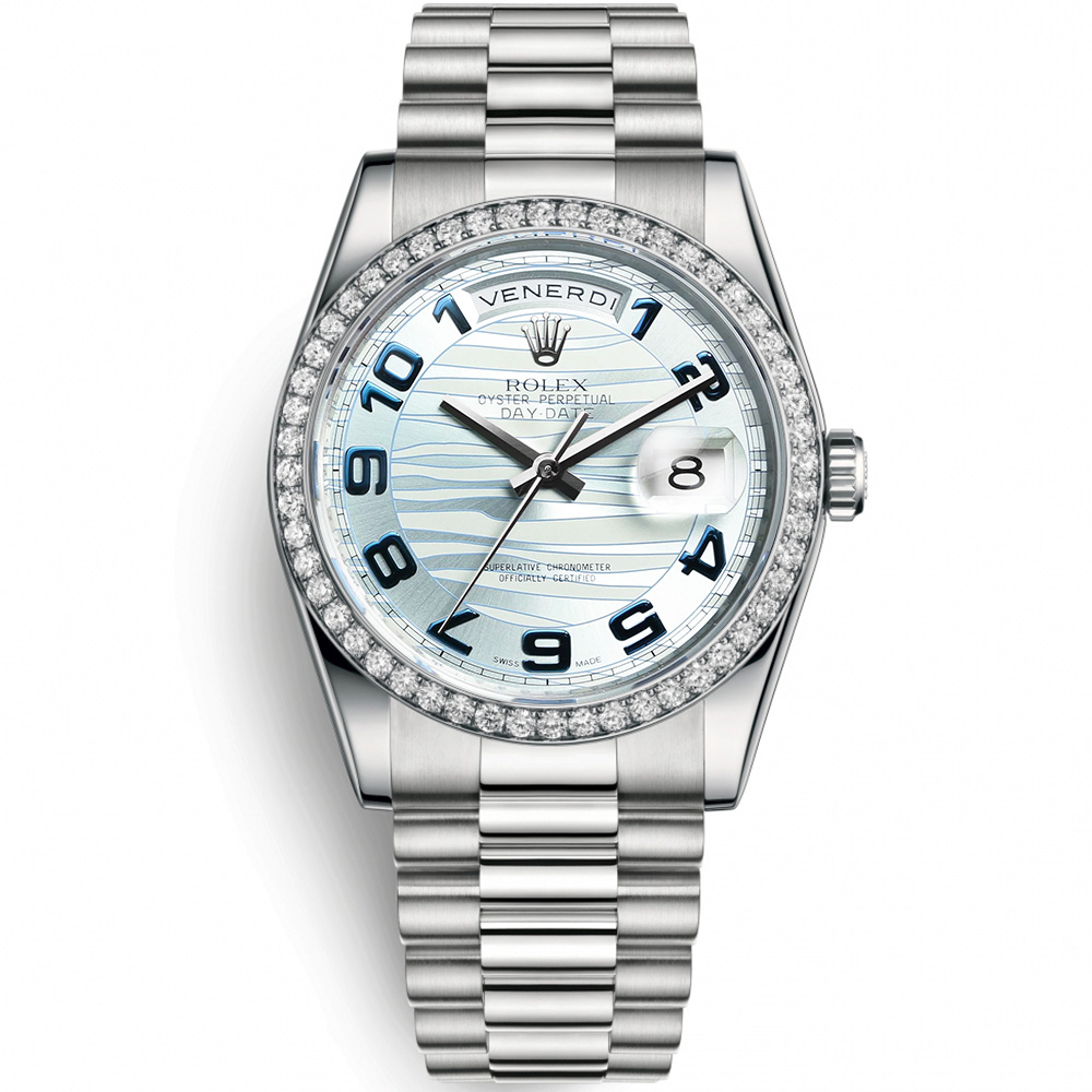 Day-Date 36: Platinum - m118346 BLWAP Rolex Day Date 36 118346 Blwap