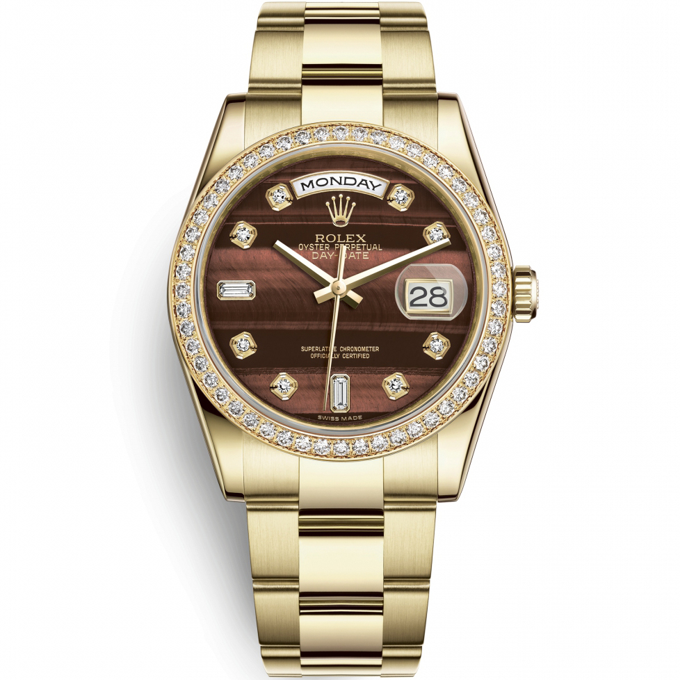 Day-Date 36: 18K Yellow gold - m118348-0162 Rolex Day Date 36 118348 0162
