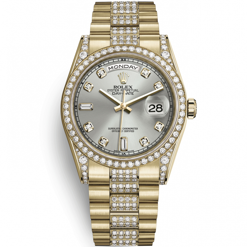 Day-Date 36: 18K Yellow gold - m118388-0008 Rolex Day Date 36 118388 0008