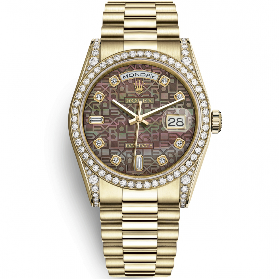 Day-Date 36: 18K Yellow gold - m118388-0029 Rolex Day Date 36 118388 0029