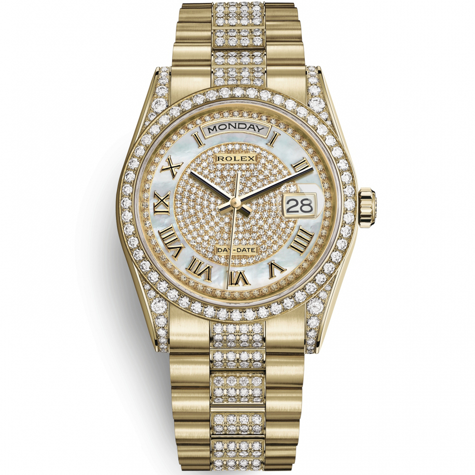 Day-Date 36: 18K Yellow gold - m118388-0037 Rolex Day Date 36 118388 0037