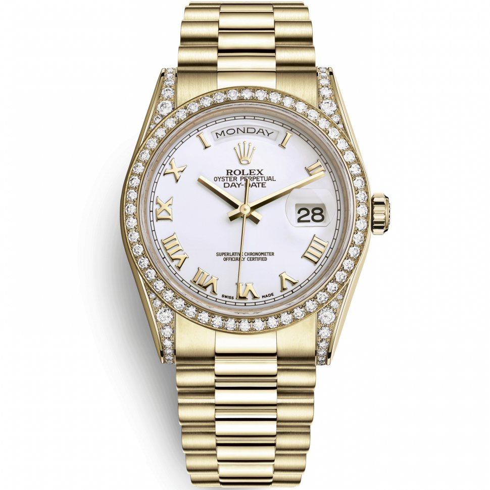 Day-Date 36: 18K Yellow gold - m118388-0082 Rolex Day Date 36 118388 0082