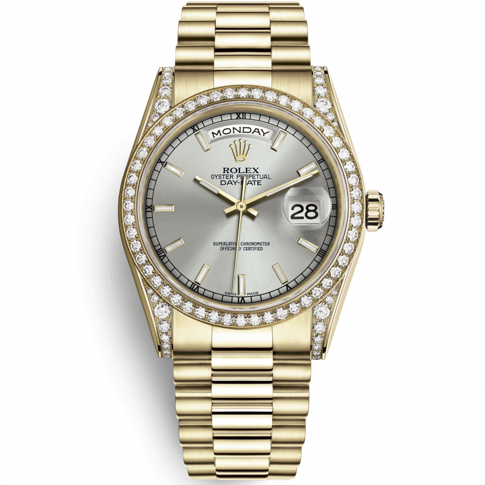 Day-Date 36: 18K Yellow gold - m118388-0112 Rolex Day Date 36 118388 0112