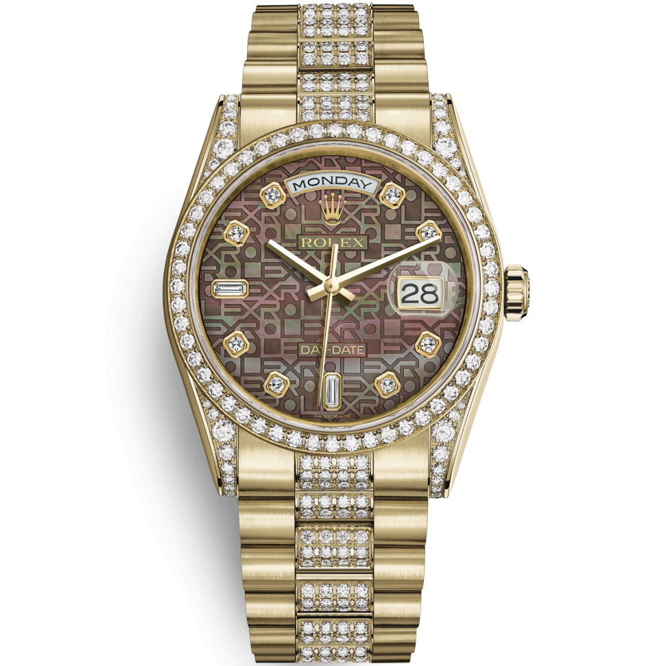 Day-Date 36: 18K Yellow gold - m118388-0147 Rolex Day Date 36 118388 0147