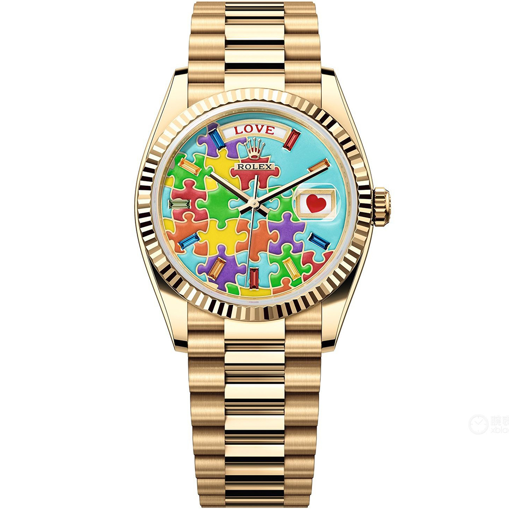 Day-Date 36: 18K Yellow gold - m128238-0106 Rolex Day Date 36 M128238 0106
