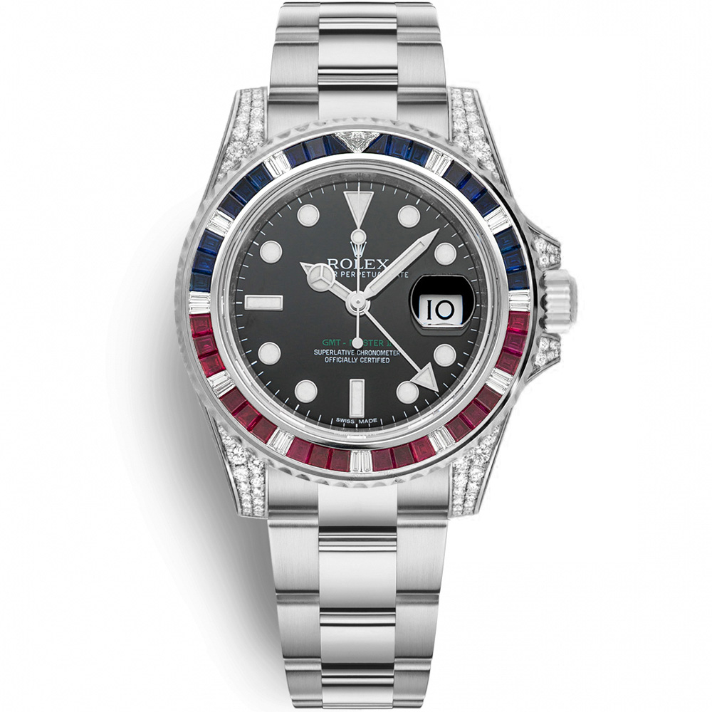 GMT-Master II: 18K White gold - m116759SARU Rolex GMT Master II 116759SARU