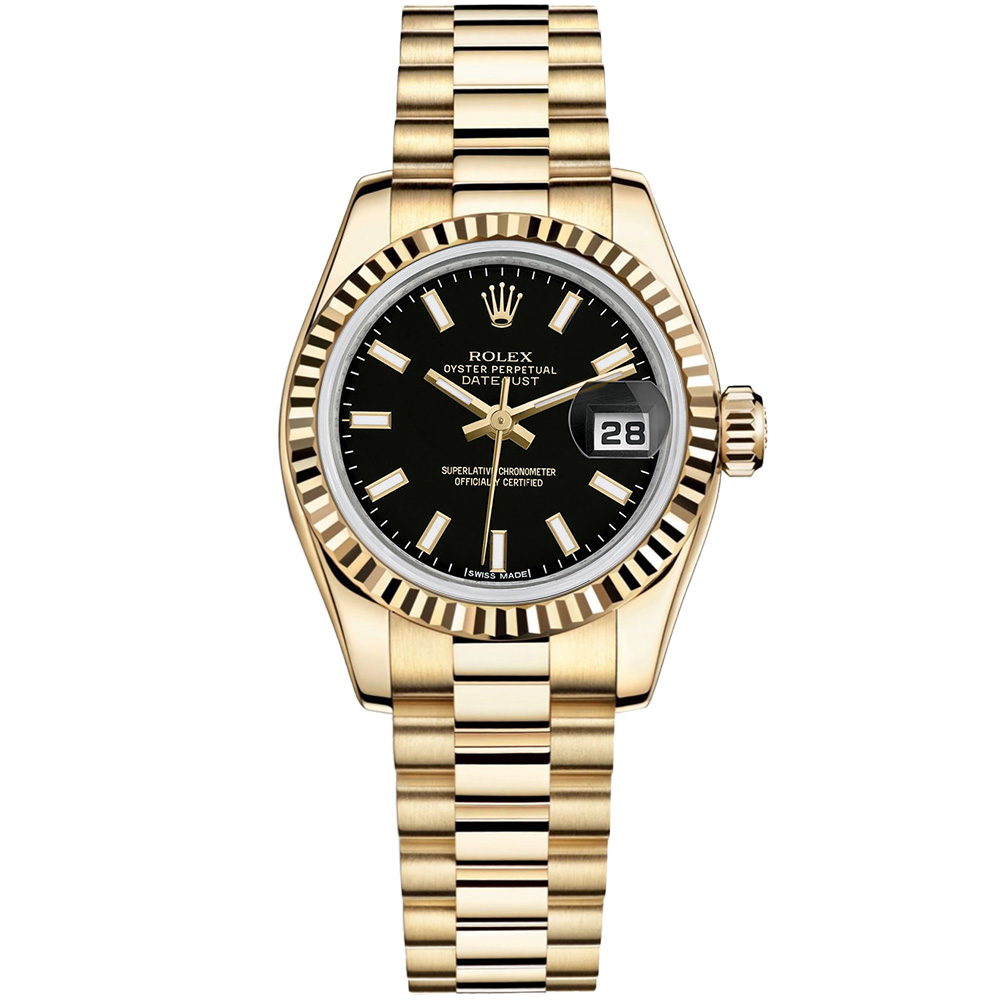 Lady-Datejust 26: 18K Yellow gold - m179178 BKSP Rolex Lady Datejust 179178 BKSP