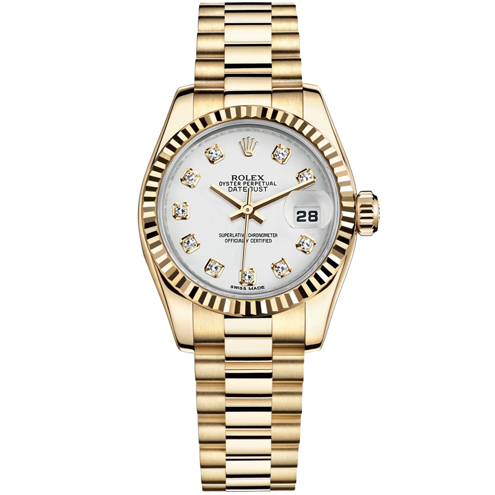 Lady-Datejust 26: 18K Yellow gold - m179178 WDP Rolex Lady Datejust 179178 WDP