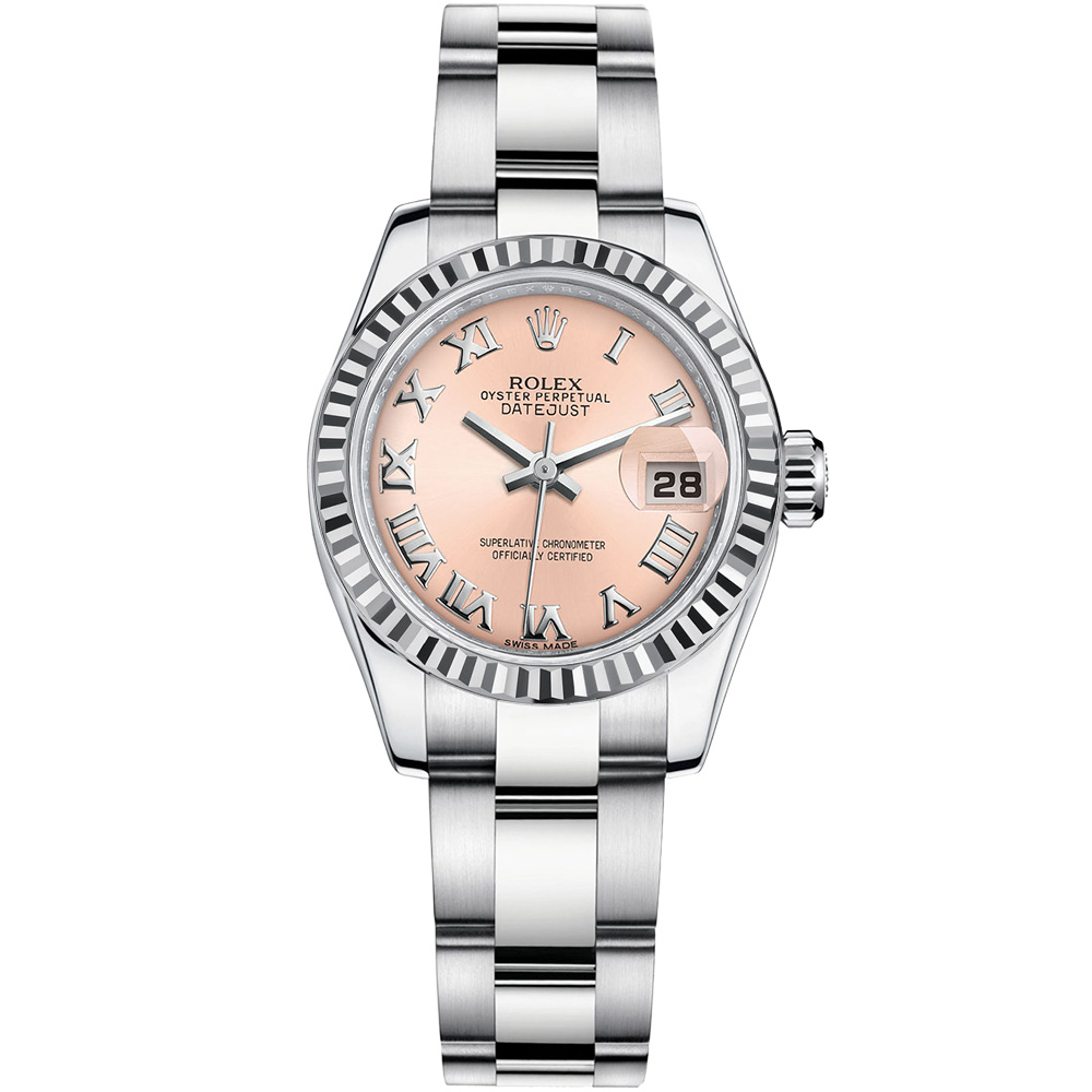 Lady-Datejust 26: 18K White gold - m179179 PRO Rolex Lady Datejust 179179 PRO