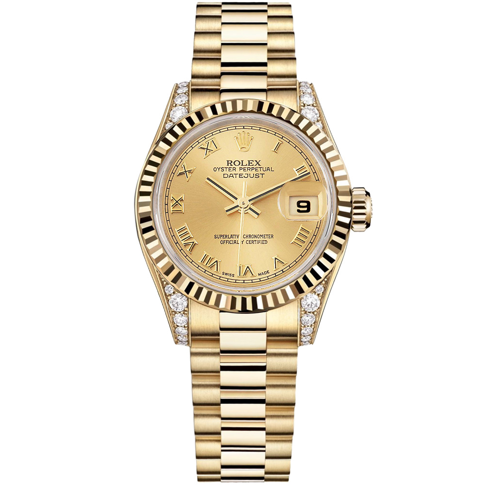 Lady-Datejust 26: 18K Yellow gold - m179238 CHRP Rolex Lady Datejust 179238 CHRP