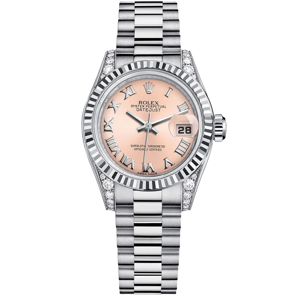 Lady-Datejust 26: 18K White gold - m179239 PRP Rolex Lady Datejust 179239 PRP