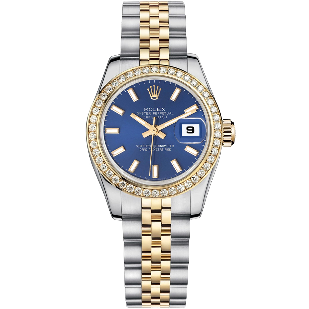 Lady-Datejust 26: Stainless steel & 18K Yellow gold - m179383 BLSJ Rolex Lady Datejust 179383 BLSJ