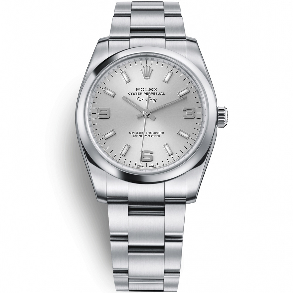 Oyster Perpetual 34: Stainless steel - m114200 SLIO Rolex Oyster Perpetual 114200 SLIO