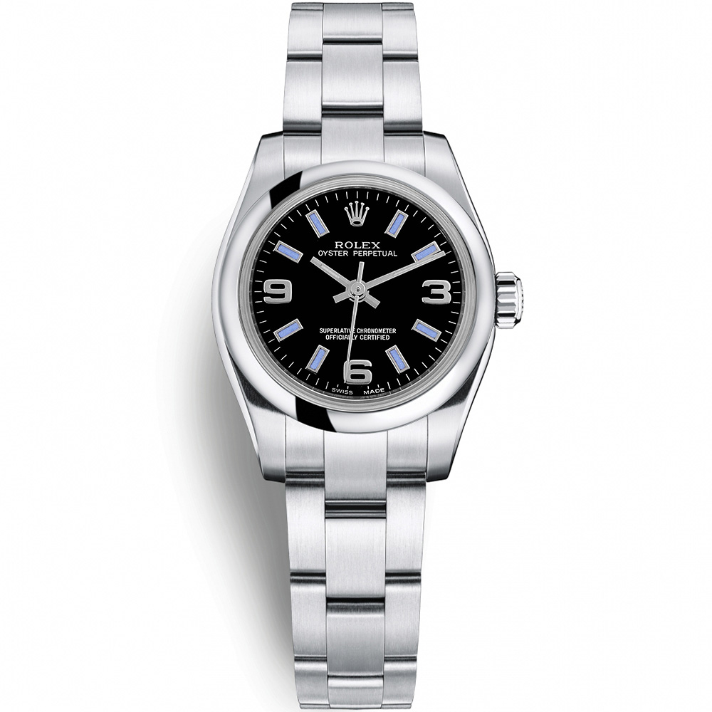 Oyster Perpetual 26: Stainless steel - m176200 BKABIO Rolex Oyster Perpetual 176200 BKABIO