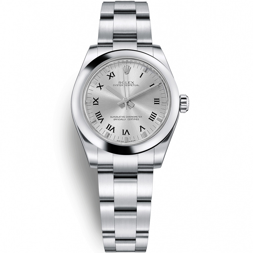 Oyster Perpetual 31: Stainless steel - m177200 RBKRO Rolex Oyster Perpetual 177200 RBKRO