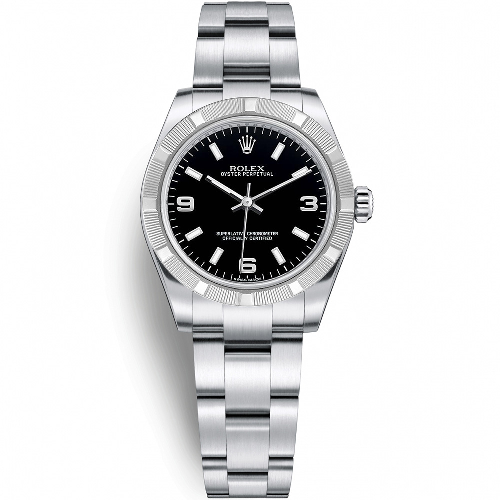 Oyster Perpetual 31: Stainless steel - m177210 BKAIO Rolex Oyster Perpetual 177210 BKAIO