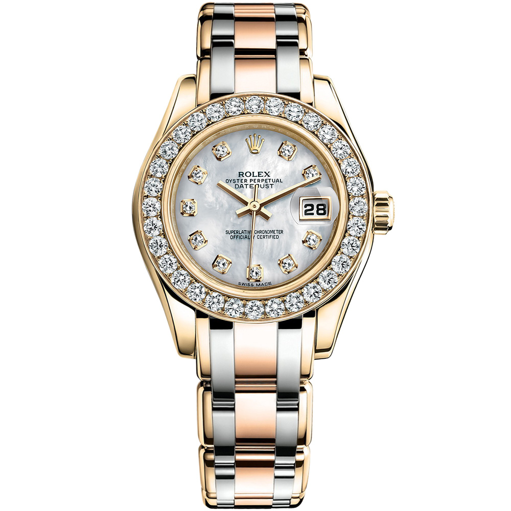 Pearlmaster 29: 18K Yellow gold - m80298-0022 Rolex, Pearlmaster, Pearlmaster Yellow Gold 29 Mm, 80298 0002, LuxWatch.ua