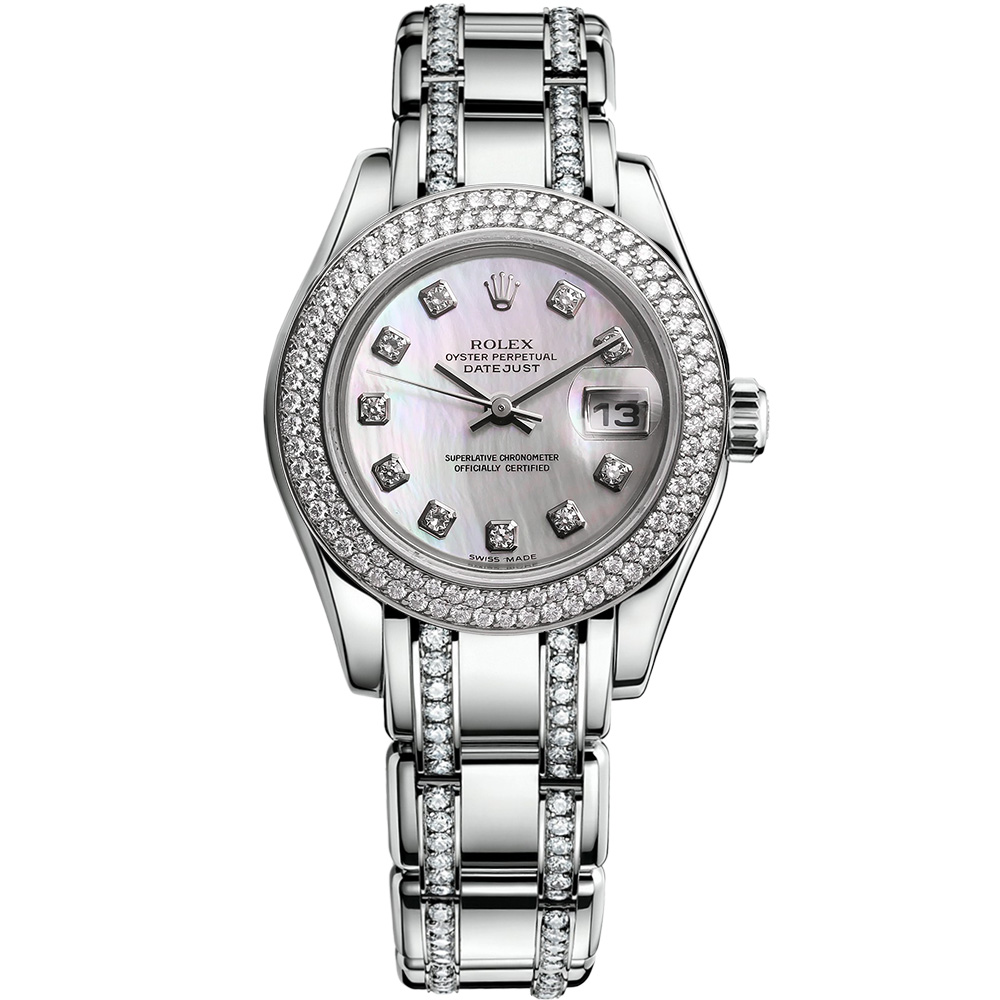 Pearlmaster 29: 18K White gold - m80339 MDPP Rolex, Pearlmaster, Pearlmaster White Gold 29 Mm, 80299 0010, LuxWatch.ua