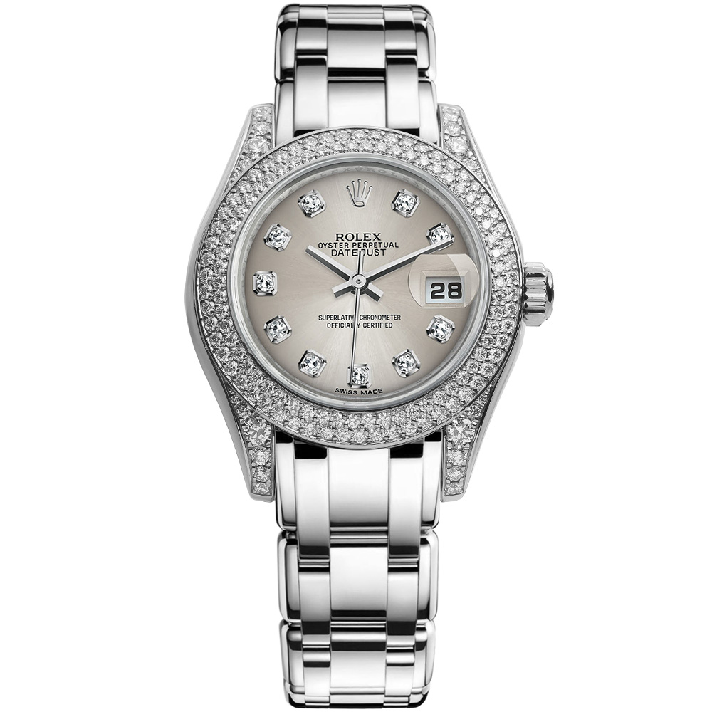 Pearlmaster 29: 18K White gold - m80359 SD Rolex Pearlmaster 80359 SD