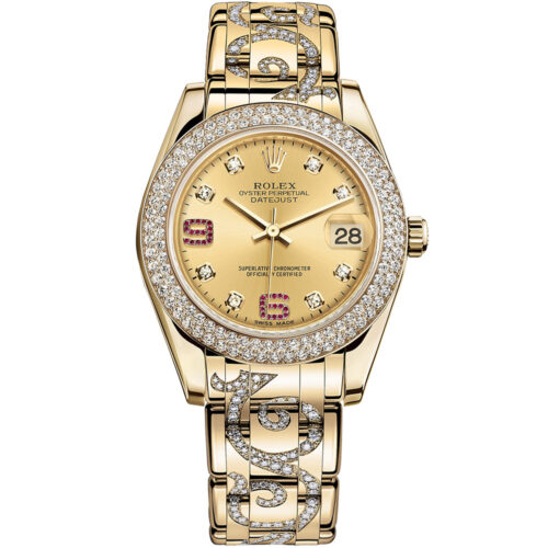 Rolex, Pearlmaster, Pearlmaster Yellow Gold 34 Mm, 81338 0016, LuxWatch.ua