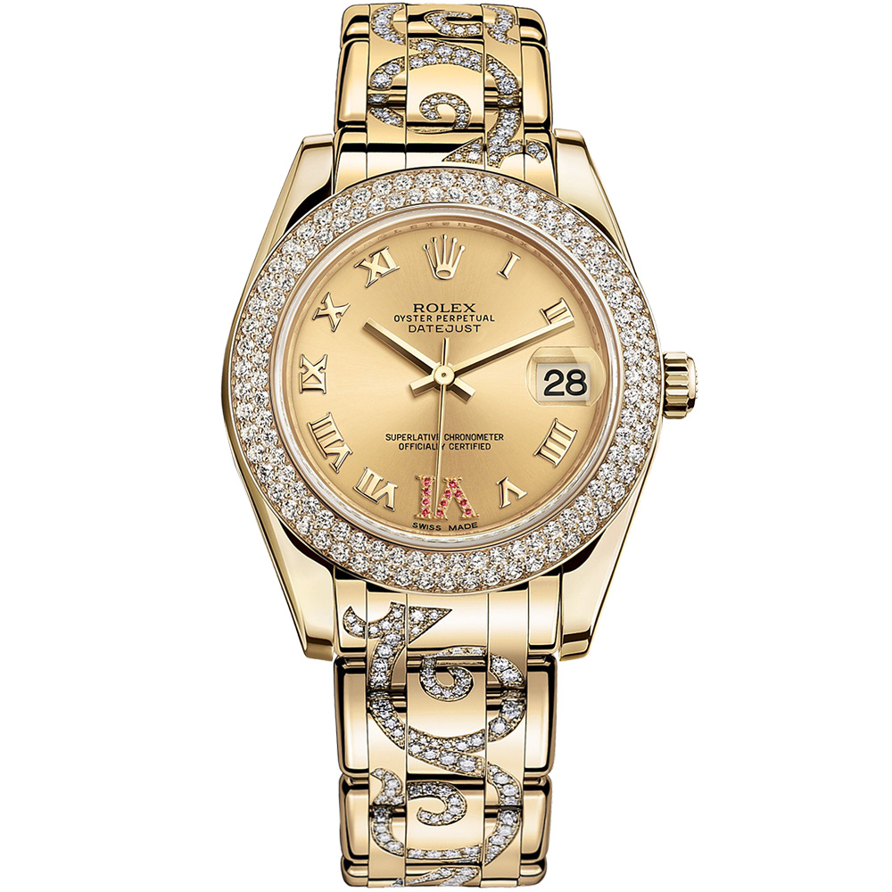 Rolex, Pearlmaster, Pearlmaster Yellow Gold 34 Mm, 81338 0016, LuxWatch.ua