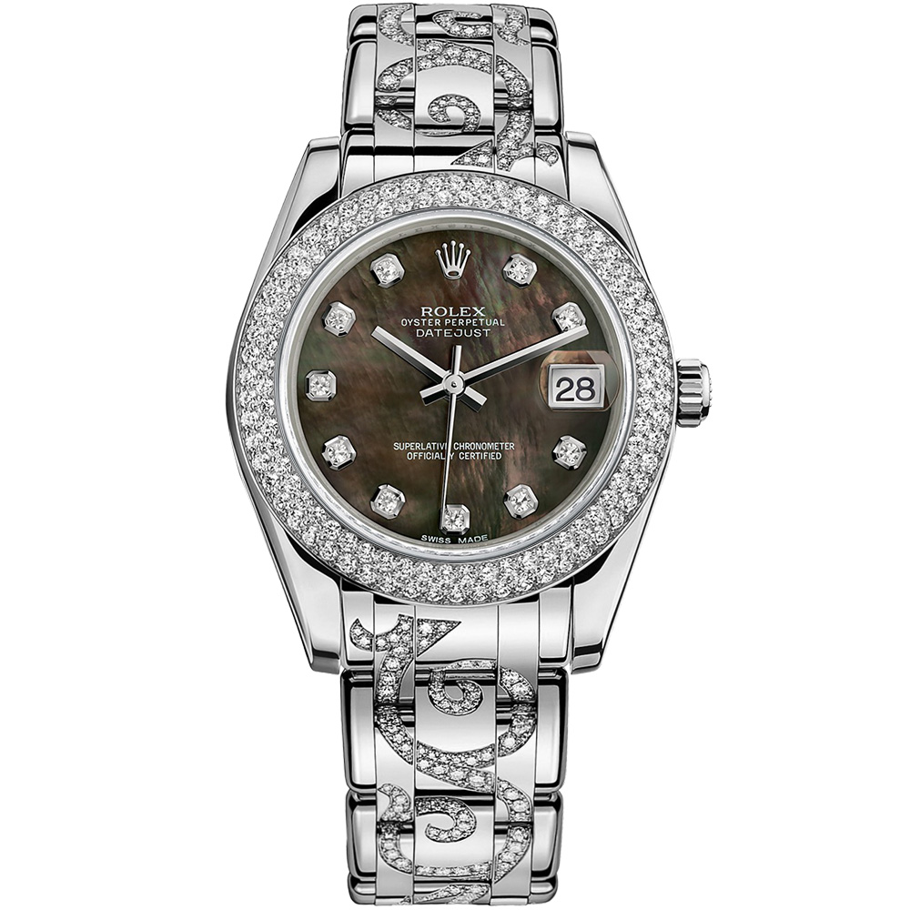 Pearlmaster 34: 18K White gold - m81339-0034 Rolex, Pearlmaster, Pearlmaster Yellow Gold 34 Mm, 81338 0016, LuxWatch.ua
