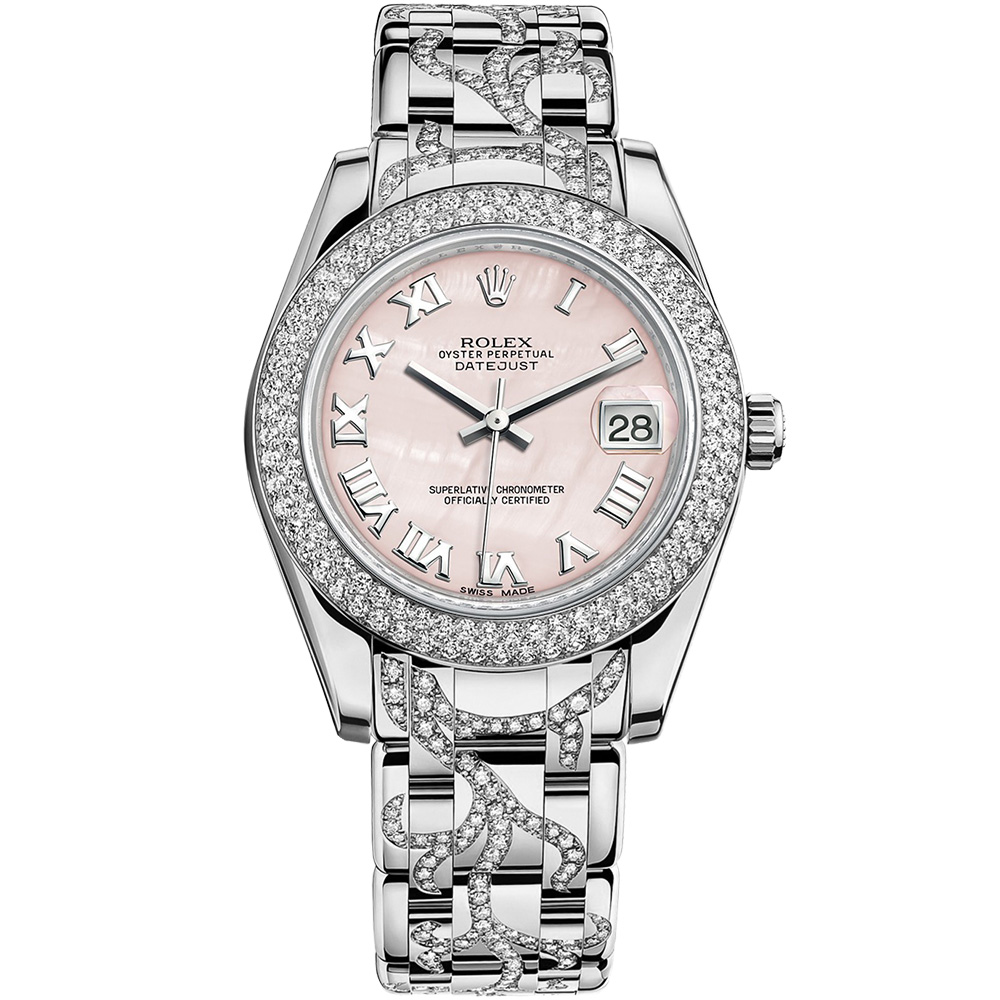 Pearlmaster 34: 18K White gold - m81339-0044 Rolex, Pearlmaster, Pearlmaster Yellow Gold 34 Mm, 81338 0099, LuxWatch.ua