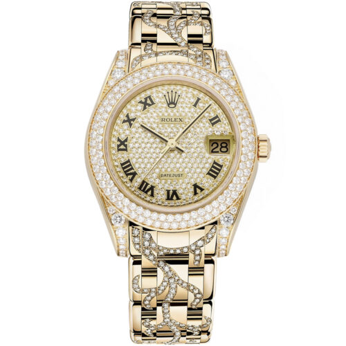 Rolex, Pearlmaster, Pearlmaster Yellow Gold 34 Mm, 81338 0099, LuxWatch.ua