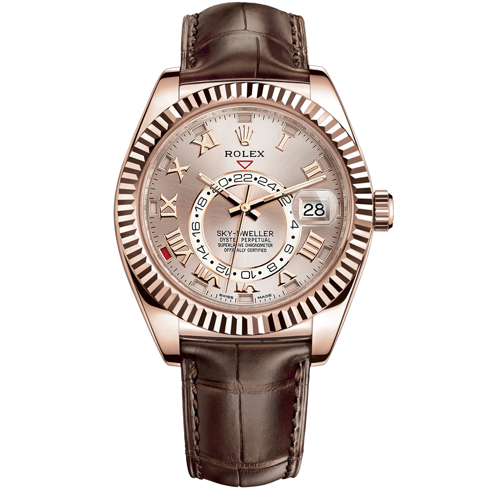 Rolex, Sky Dweller, Sky Dweller 42mm Everose Gold NEW, 326135 0006, LuxWatch.ua