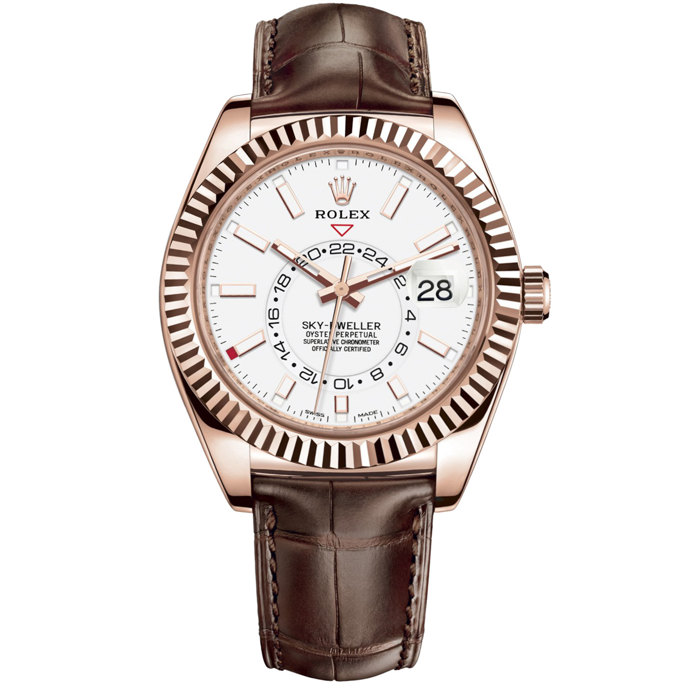 Rolex, Sky Dweller, Sky Dweller 42mm Everose Gold NEW, 326135 0006, LuxWatch.ua
